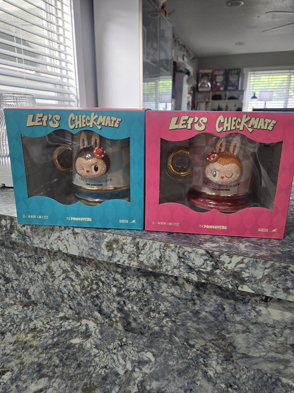 The Monsters Let's Checkmate Mug Set